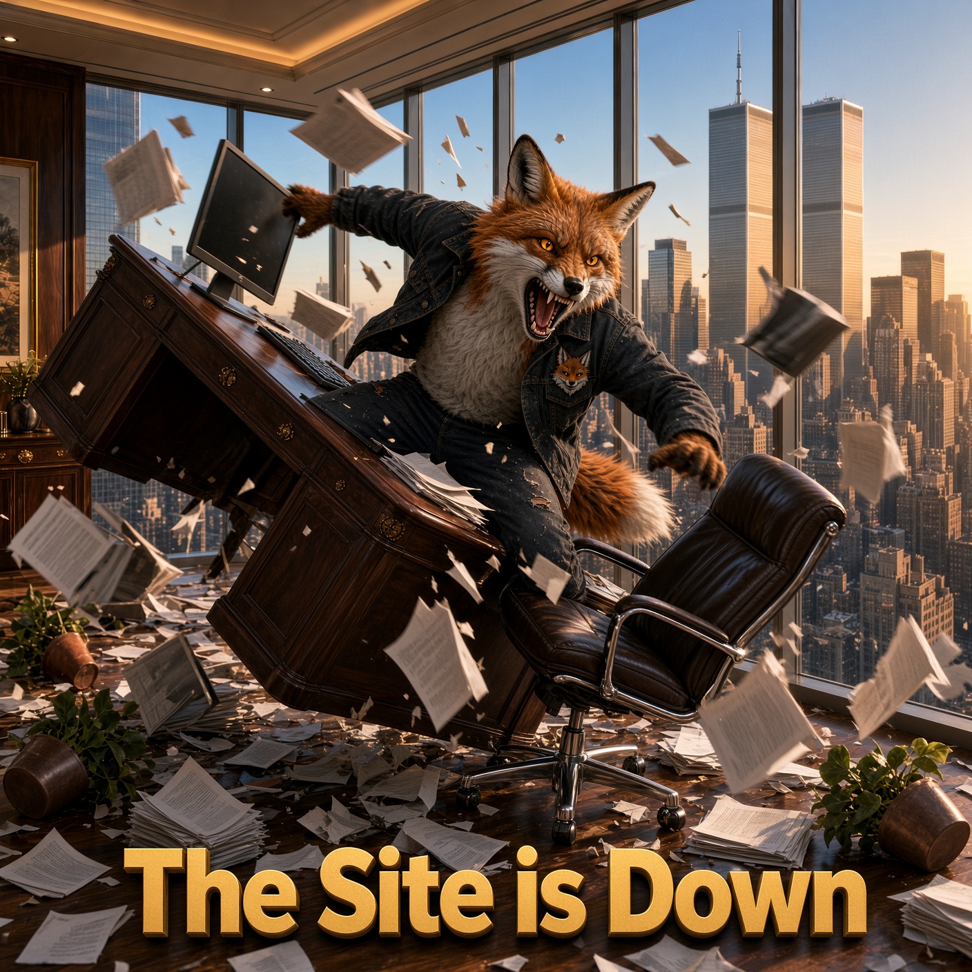 The Site is Down cover